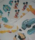 Mexsupplies - Foami estampado con personajes infantiles